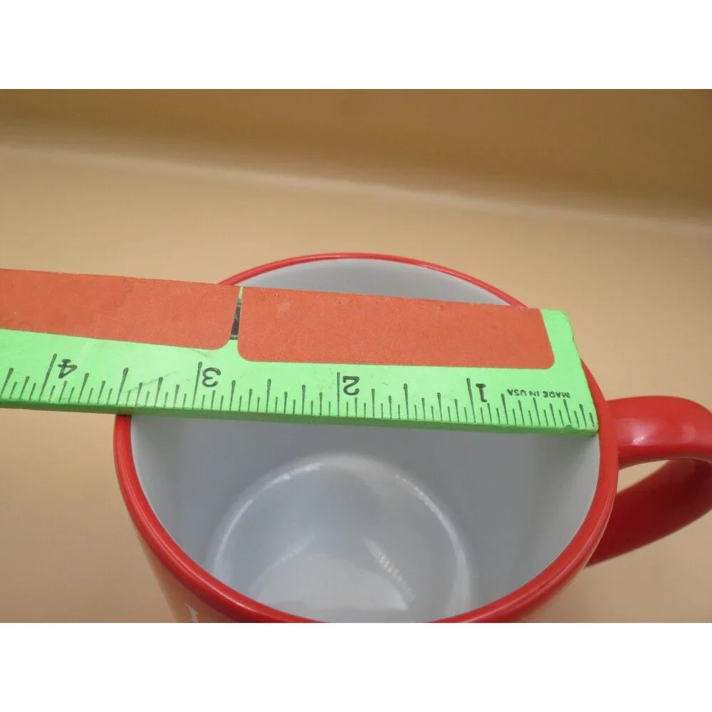 M & M's 2023Novelty Mug Red w/ words 